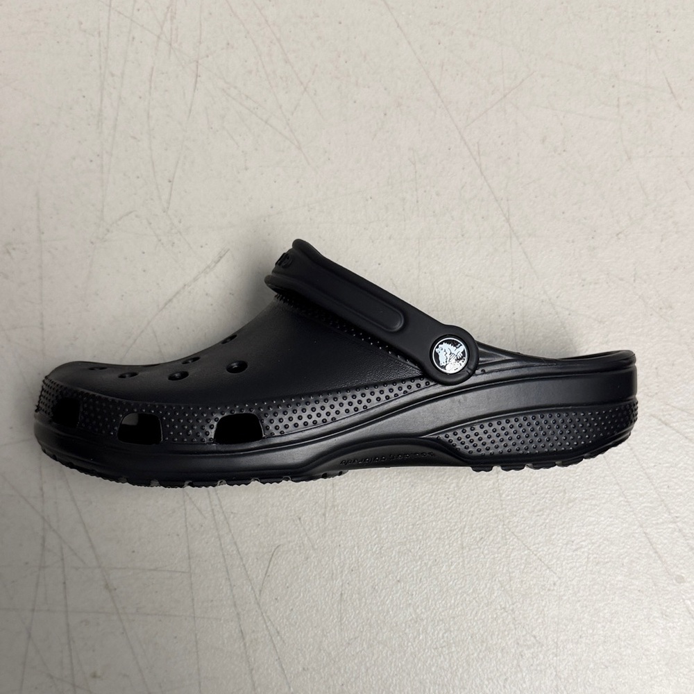 CROCS Black Classic Slip-On Clogs - Picture 3 of 6